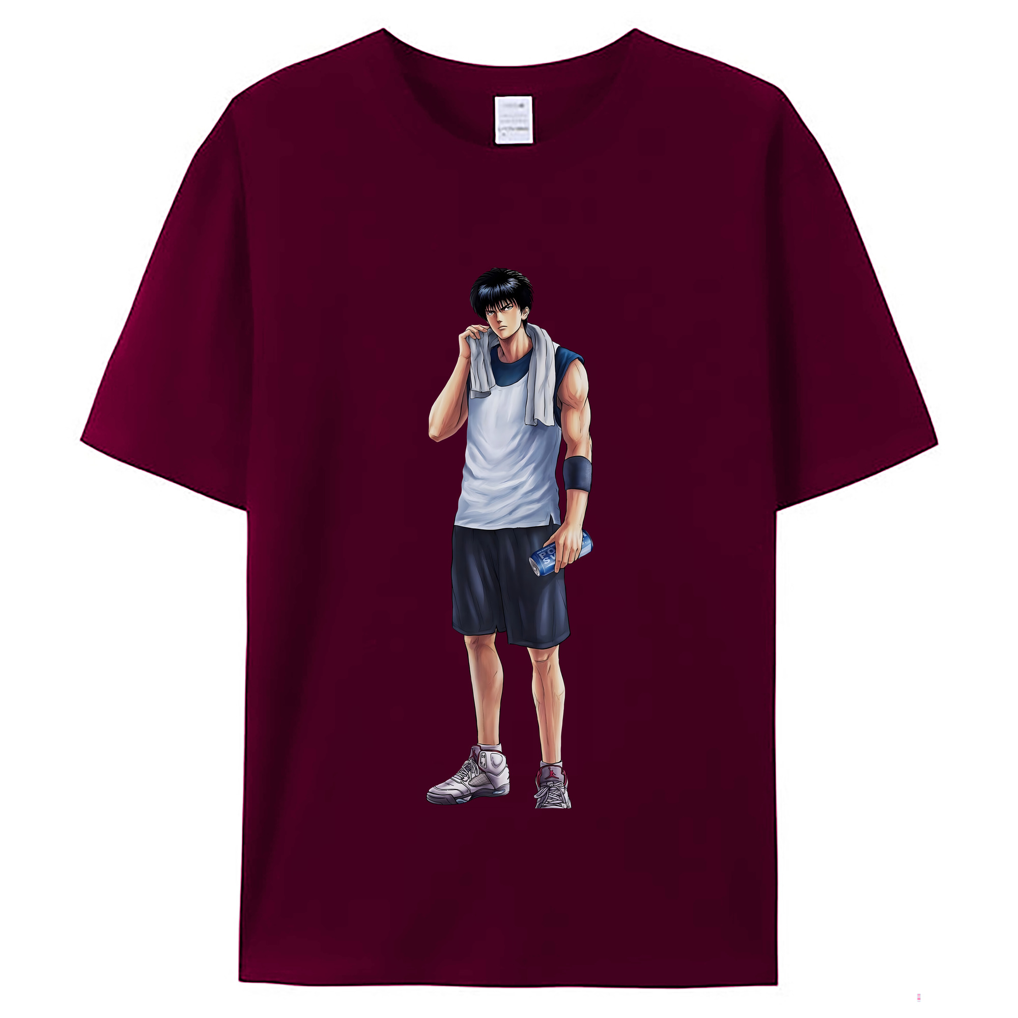 （画像用） SLAM DUNK／スラムダンク レディースカジュアルプリントTシャツ（綿100％）